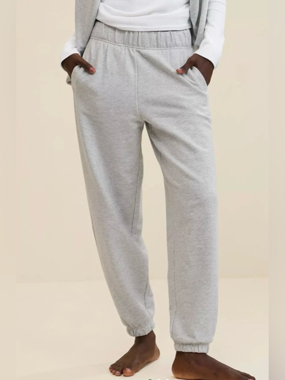 Aerie Jet Setter Jogger heather gray Size XS
